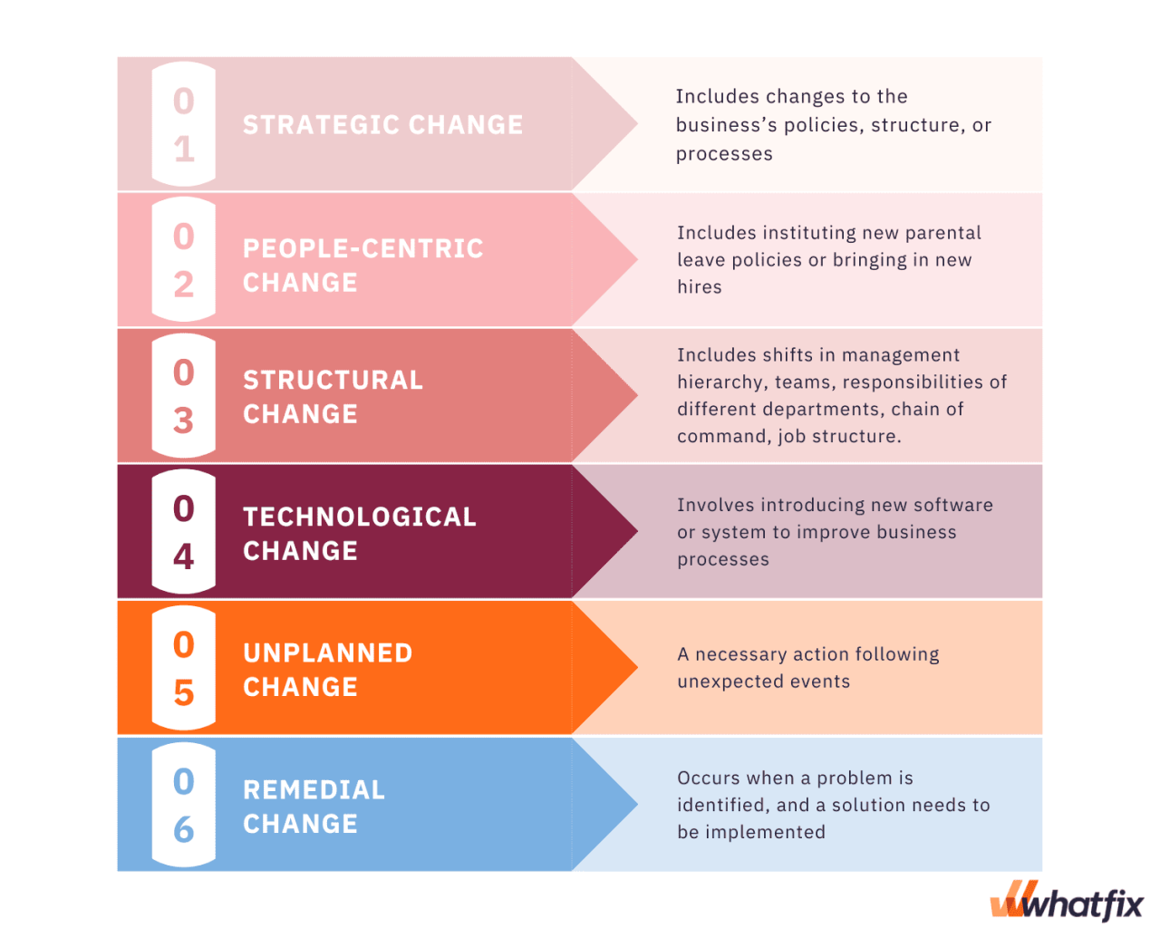 6 Types of Organizational Change, Explained