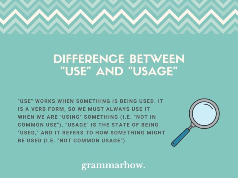 Usage vs. Use—Learn the Difference
